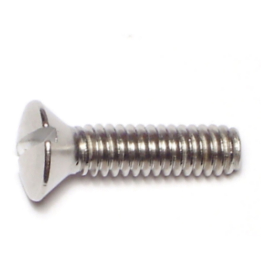 1/4-20 x 1 Sl Ov Mach Sc SS