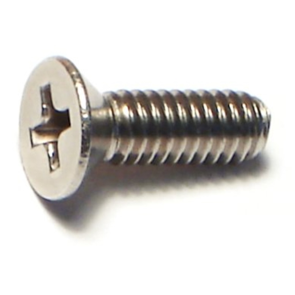 8-32 x 1/2 Ph Fl Mach Sc SS