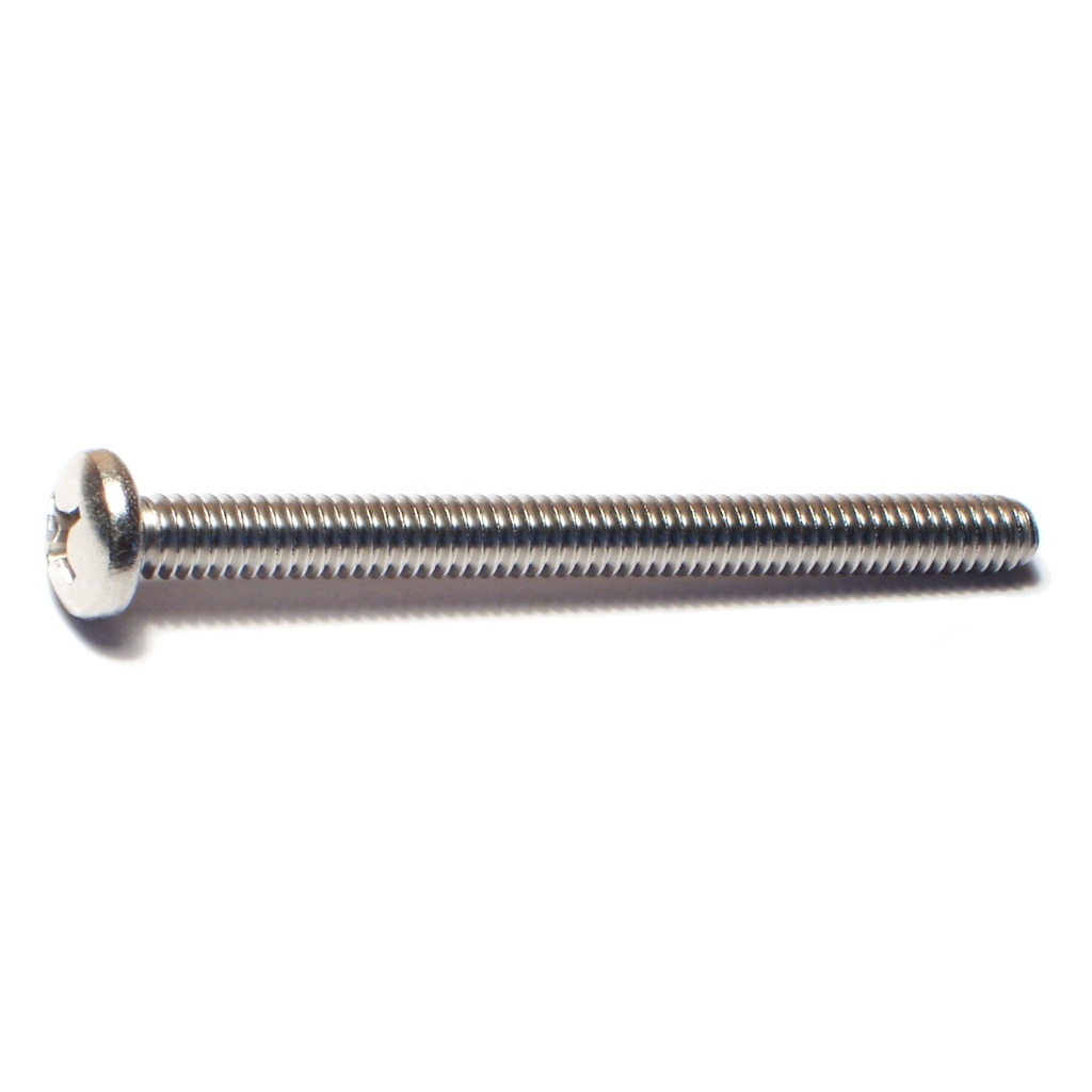 1/4-20 x 3 Ph Pn Mach Sc SS
