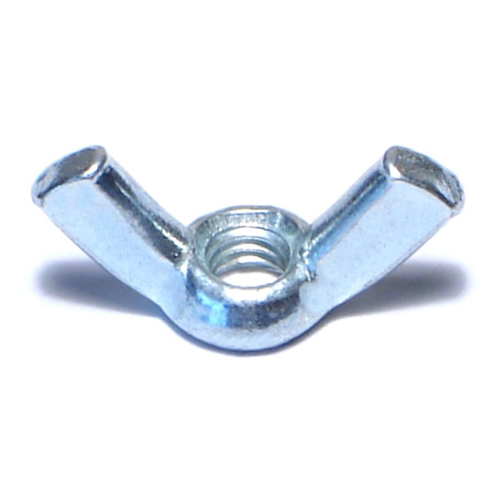 4mm-.7 Wing Nut Zinc