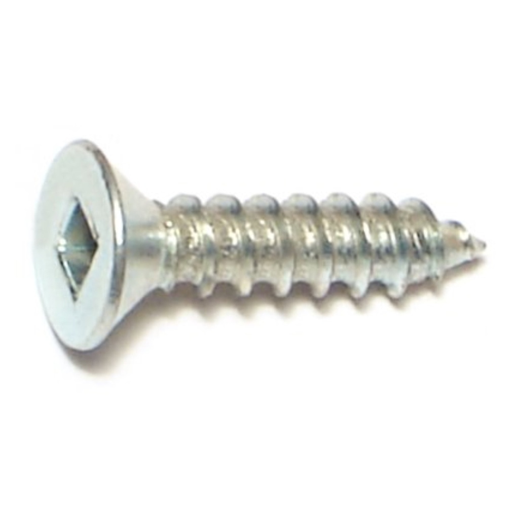 6 x 5/8 Sq Drv Fl SMS Zn