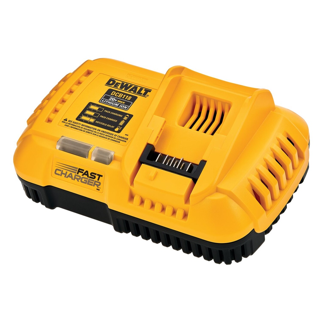 [DCB118] 20V / 60V MAX FAN-COOLED RAPID CHARGER