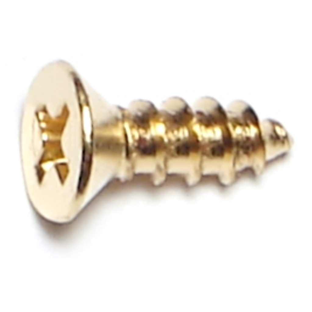 8 x 1/2 Ph Fl SMS Brass