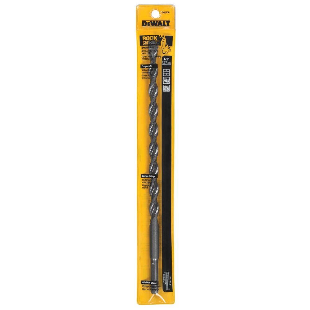 [DW5236] 1/2X12 ROUND SHANK BIT
