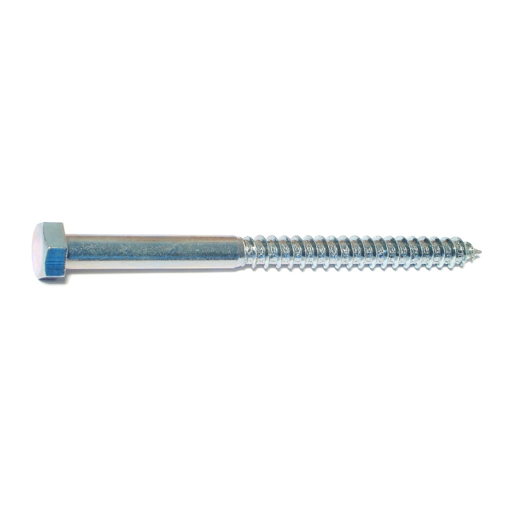 [MF01321] 3/8 x 5Hex Lag Screw Zn