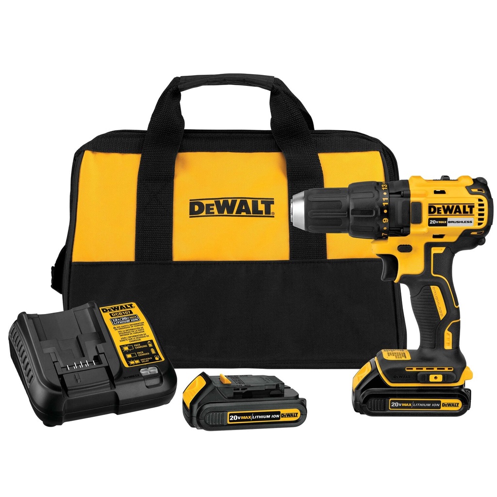 [DCD777C2] DEWALT 20V MAX Compact Brushless Drill/Driver