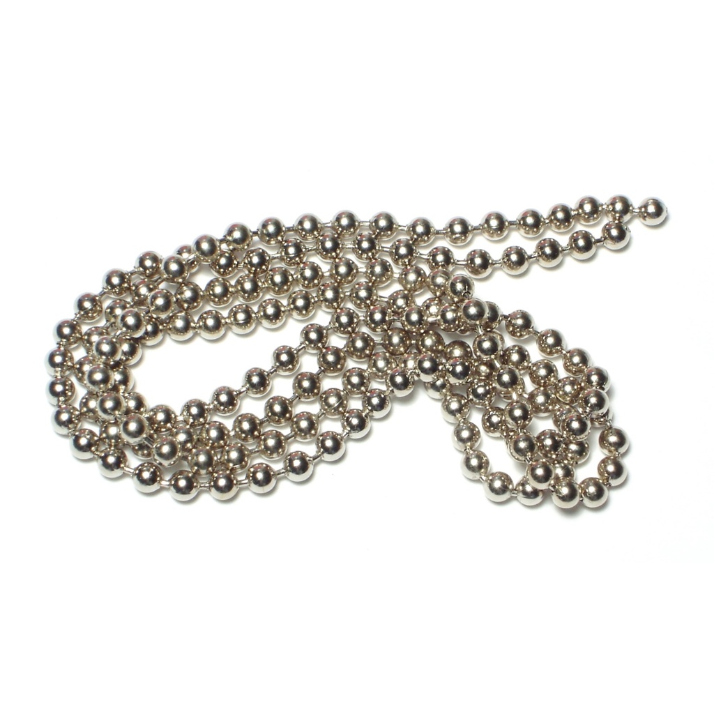 #10 x 3' Ball Chain Nickl