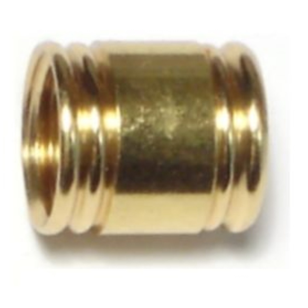 Tapped 1/8 IP Brass Coupling