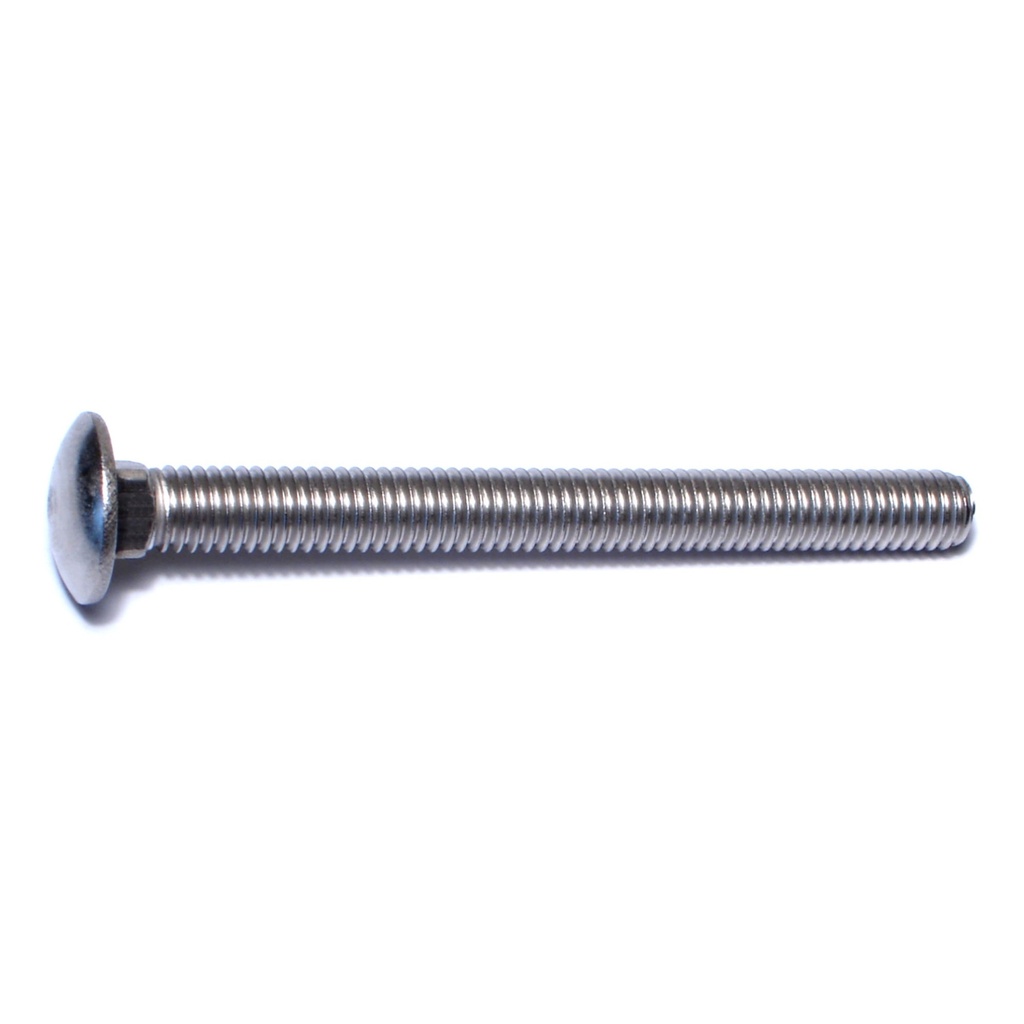 3/8-16 x 4 Carriage Bolt SS