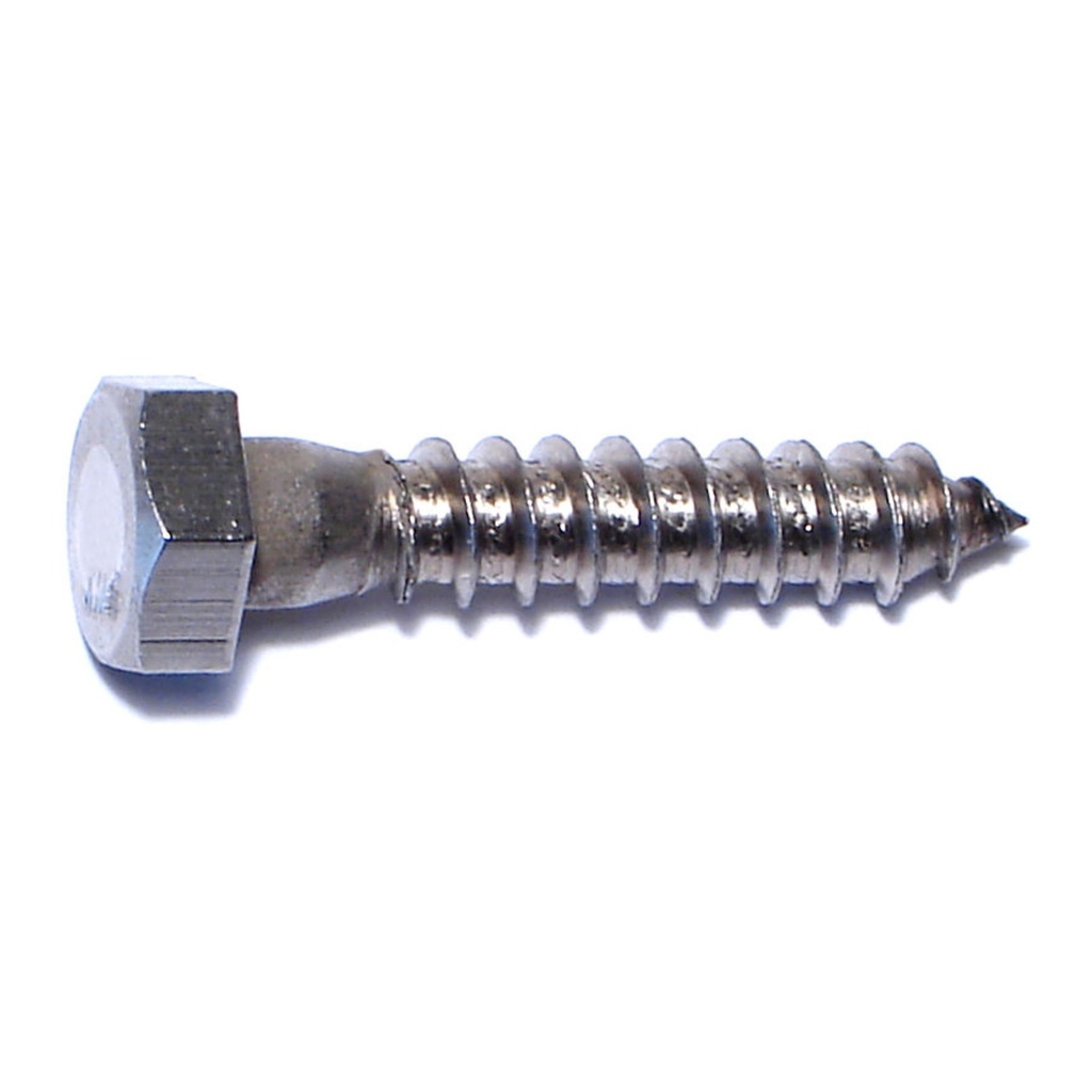 5/16 x 1-1/2 Hex Lag Screw SS