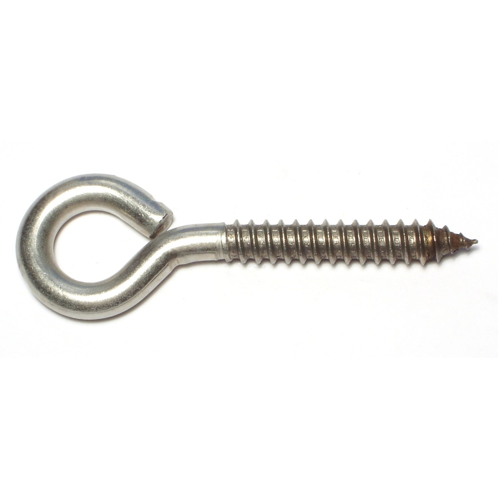 3/8 x 4-1/2 Lag Screw Eye SS