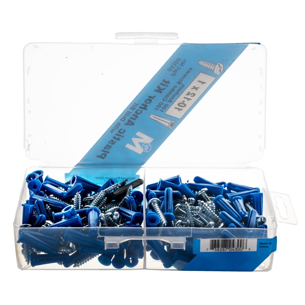 #10 to #12 x 1Comb Pn Anch Kit