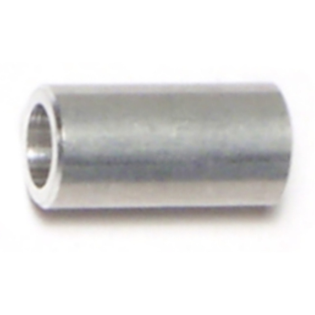 #8 x 1/4 x 1/2 Aluminum Spacer