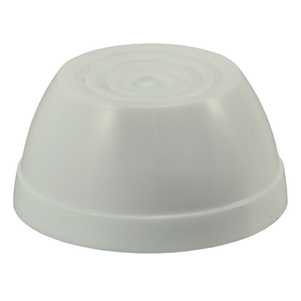 1/2 Push Nut White