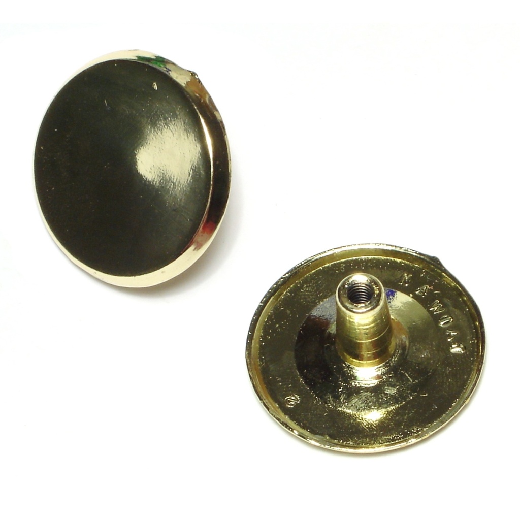 1-1/2 Door Knob Brass