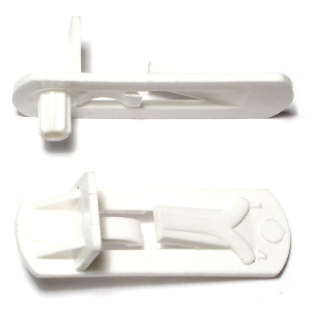 1/4 White Lock Shelf Supp