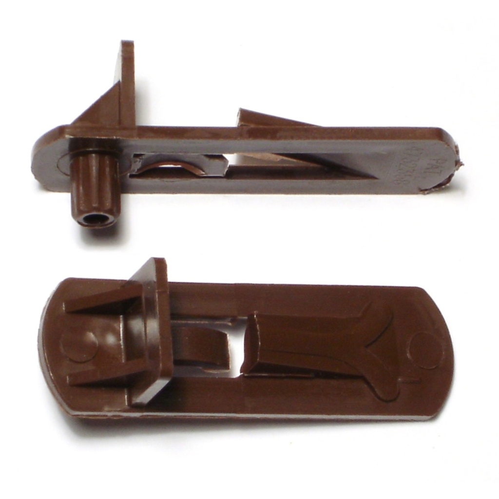 1/4 Brown Lock Shelf Supp