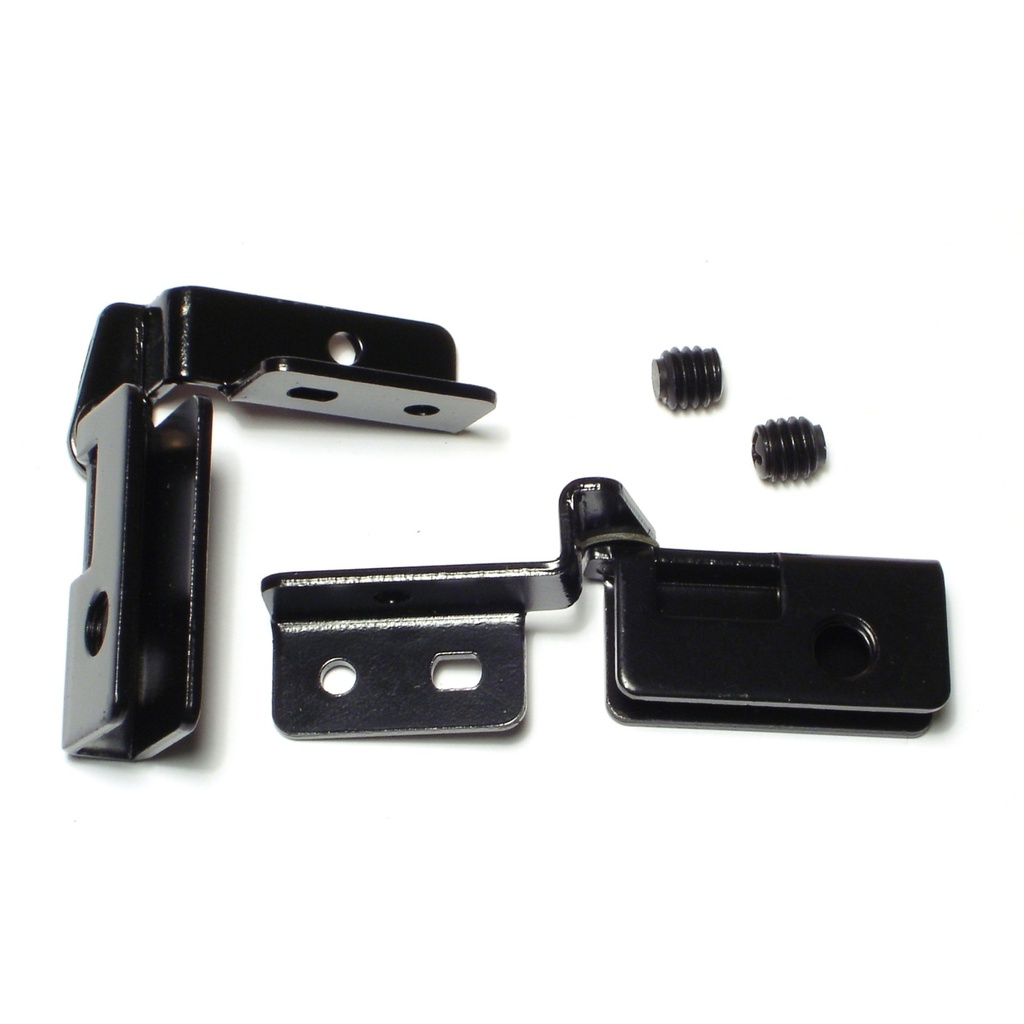 Black Glass Door Hinge