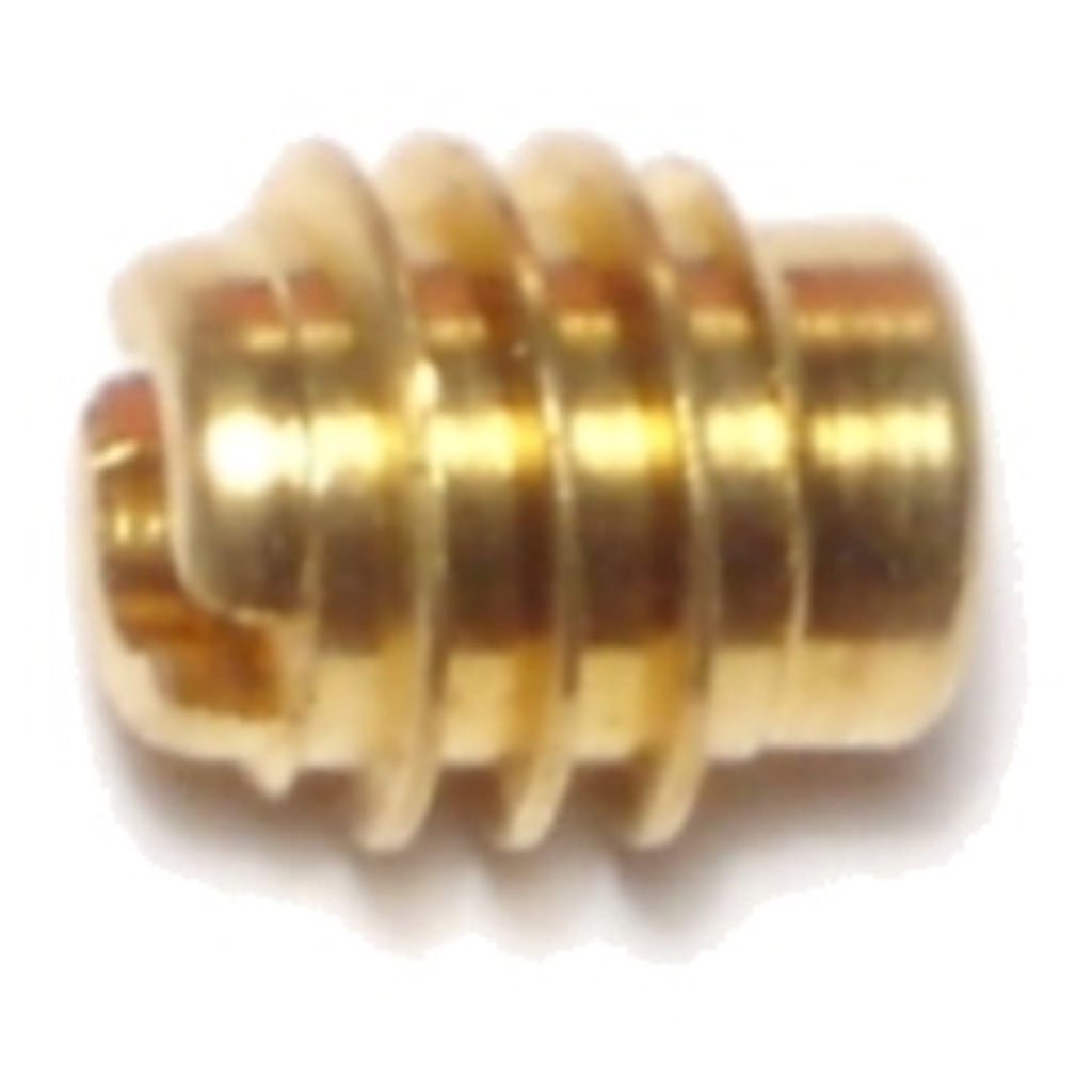 [MF66362] Tapped 6-32 Wood Insert Br