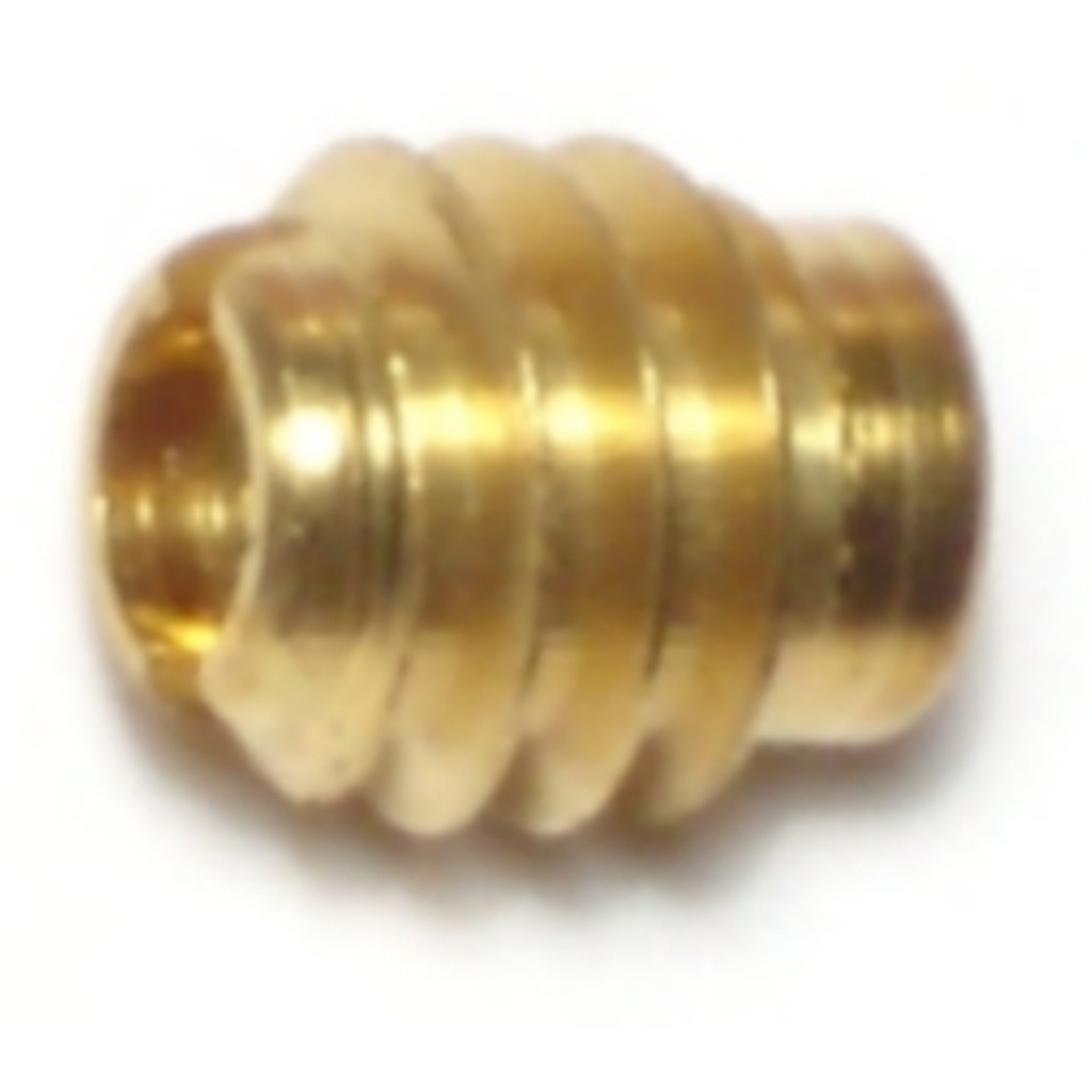 [MF66363] Tapped 8-32 Wood Insert Br