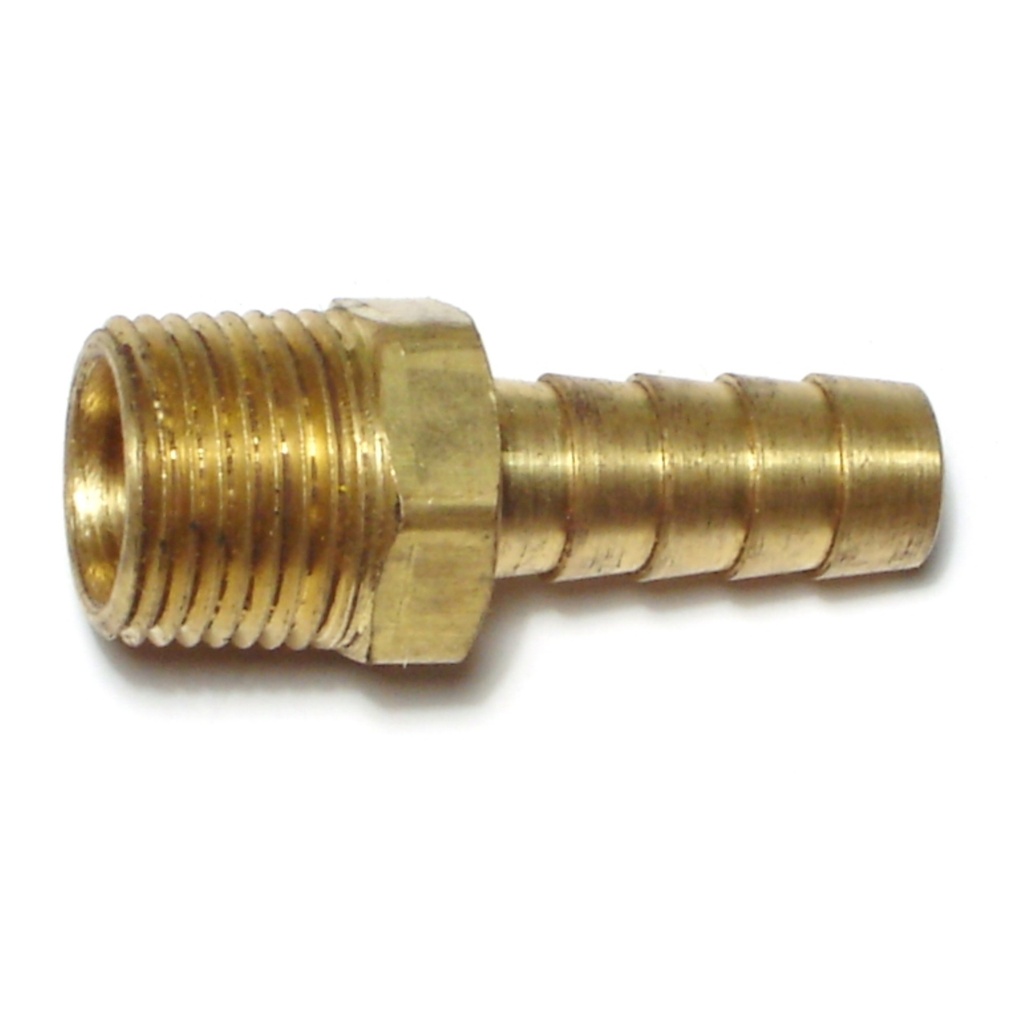 3/8 x 3/8PT Brass Hose Barb