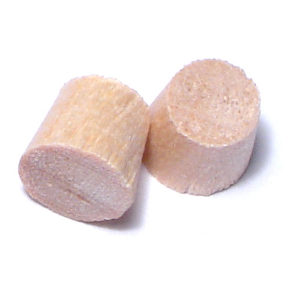 [MF66801] 1/4 Flat Plug Birch