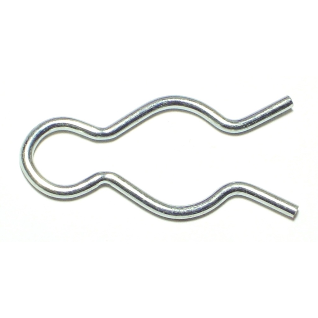 7/8 x 2-1/8 Hairpin Clips Zn