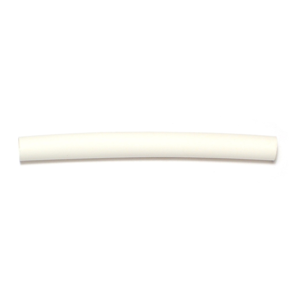 1/4 x 3 White Heat Shrink Tube