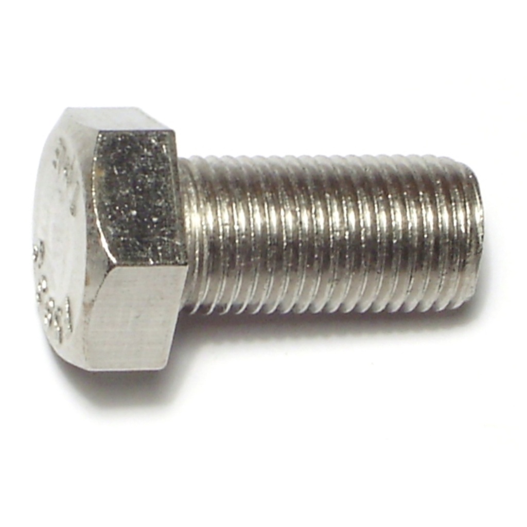 1/2-20 x 1 Hex Cap Screw SS
