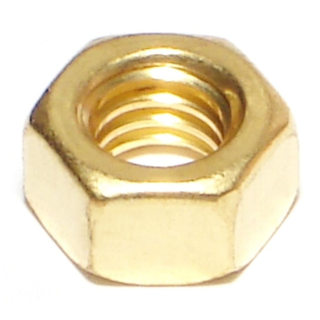 5/16-18 Hex Nut Brass