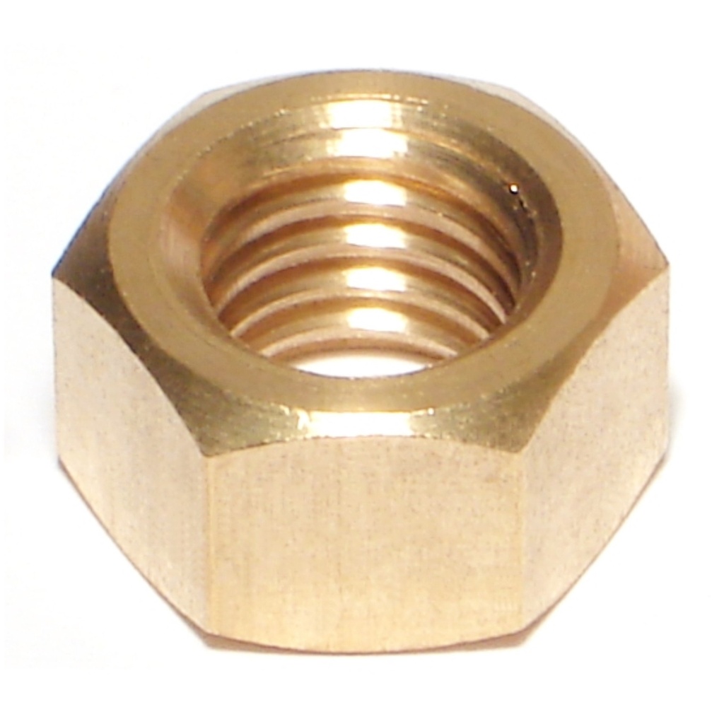 1/2-13 Hex Nut Brass