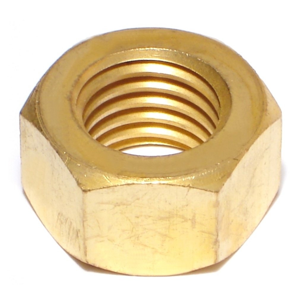 3/4-10 Hex Nut Brass