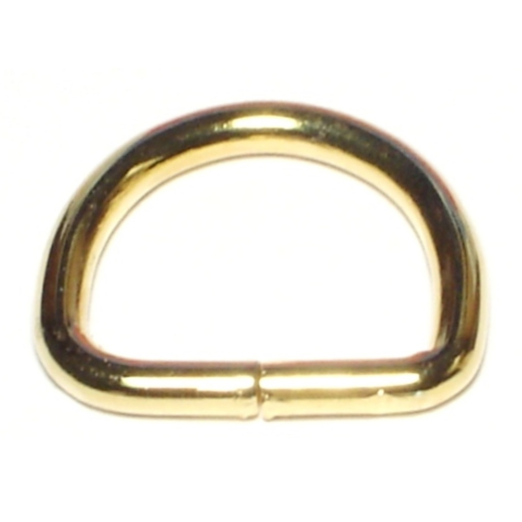 7/8 x 3/4 D-Rings Br