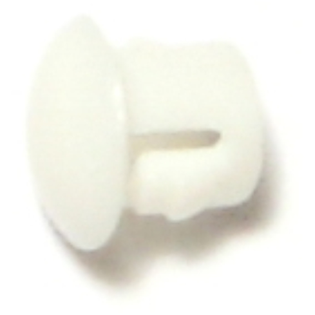 [MF69441] 3/16 Wht Nyl Hle Plug