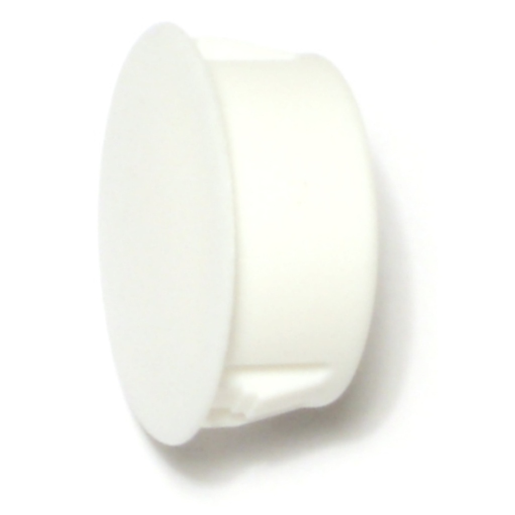 7/8 Wht Nyl Hle Plug