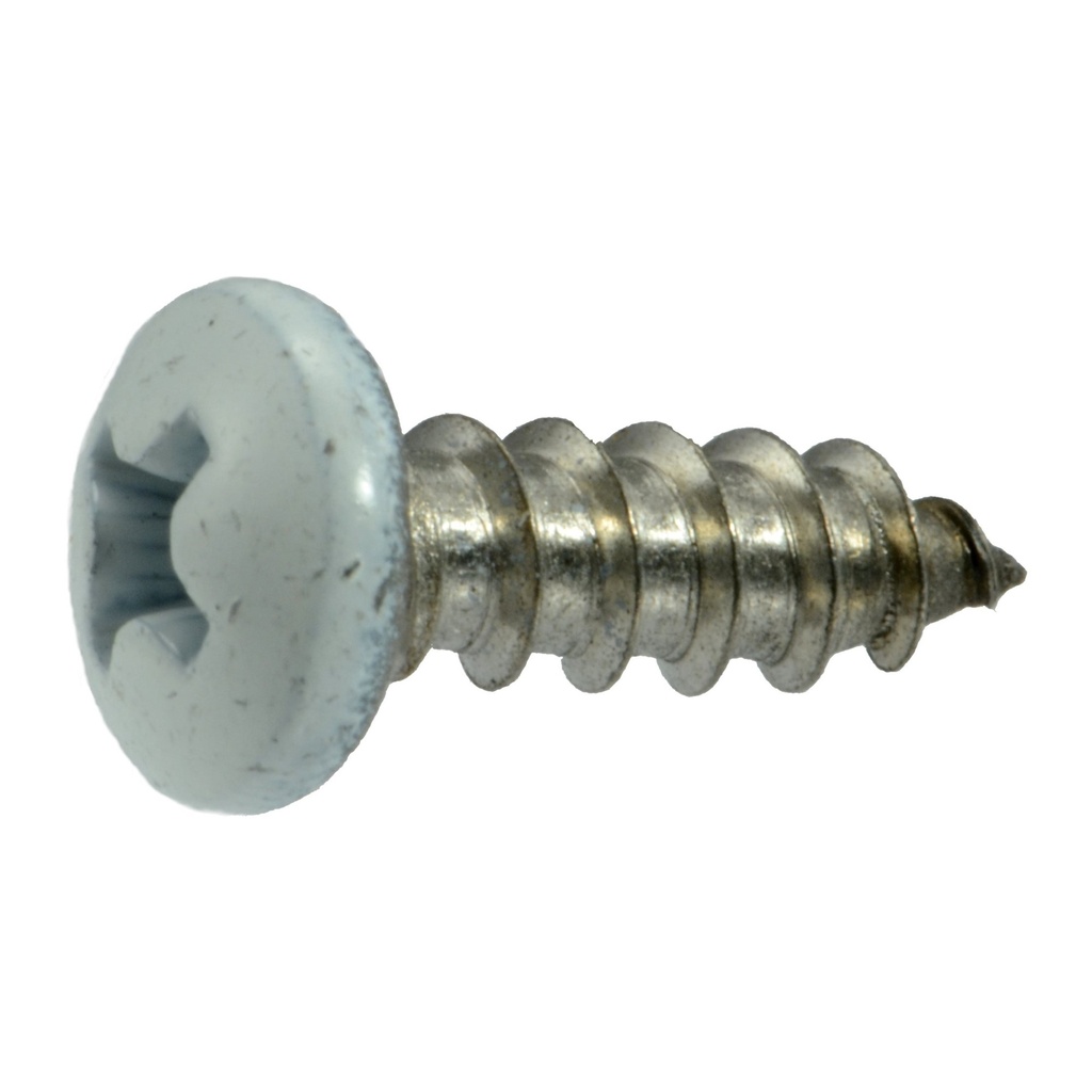 8 x 1/2 Wht Pan Shutr SS