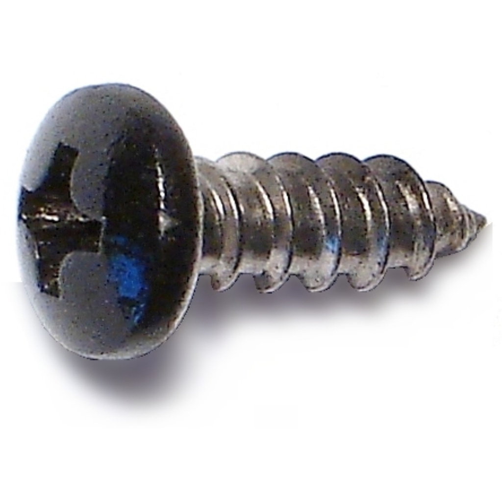 8 x 1/2 Blk Pan Shutr SS