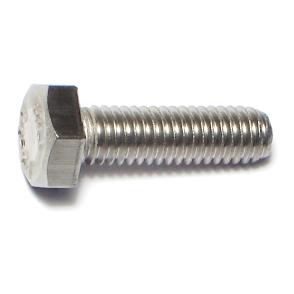6mm-1.0 x 20mmHex Cap Screw SS