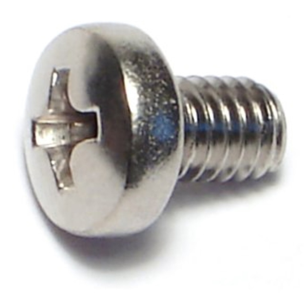 4mm-.7 x 6mm Ph Pn Mach Sc SS