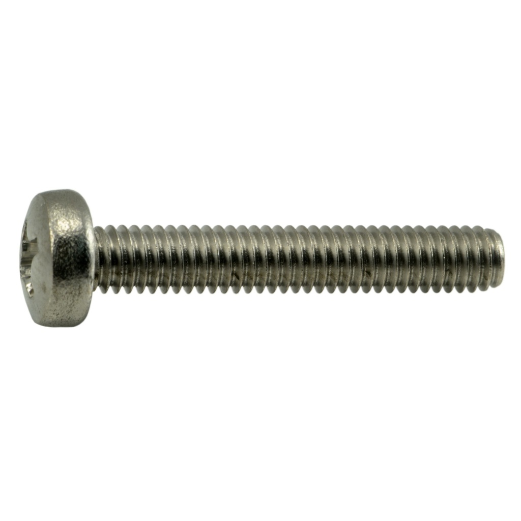 4mm-.7 x 25mm Ph Pn Mach Sc SS