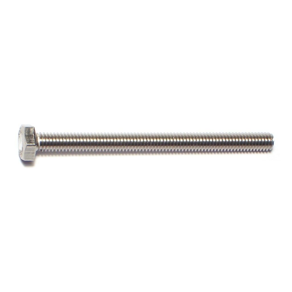 4mm-.7 x 50mm Hex Cap Screw SS