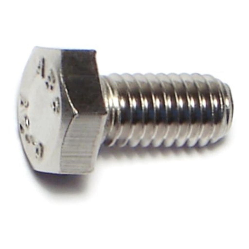 6mm-1.0 x 12mm Hex Cap Screw SS