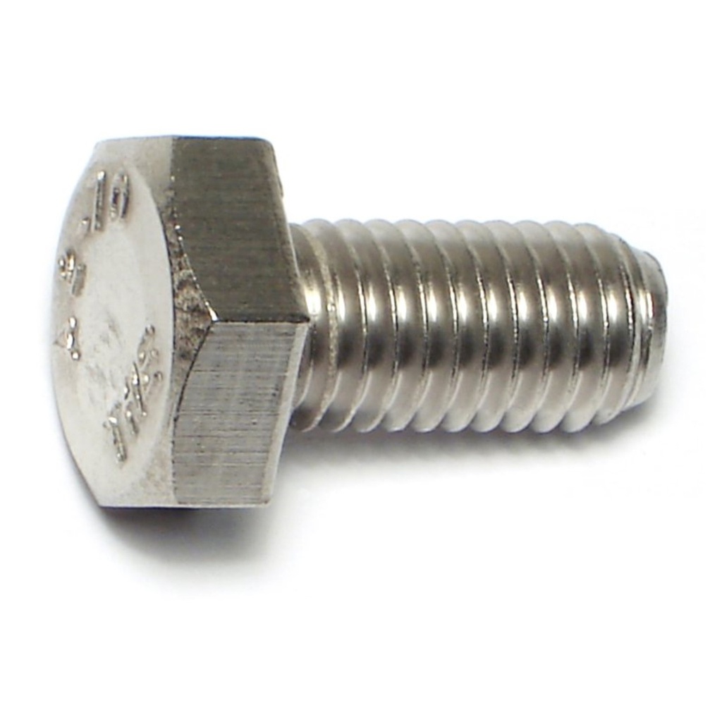 10mm-1.5 x 20 Hex Cap Screw SS