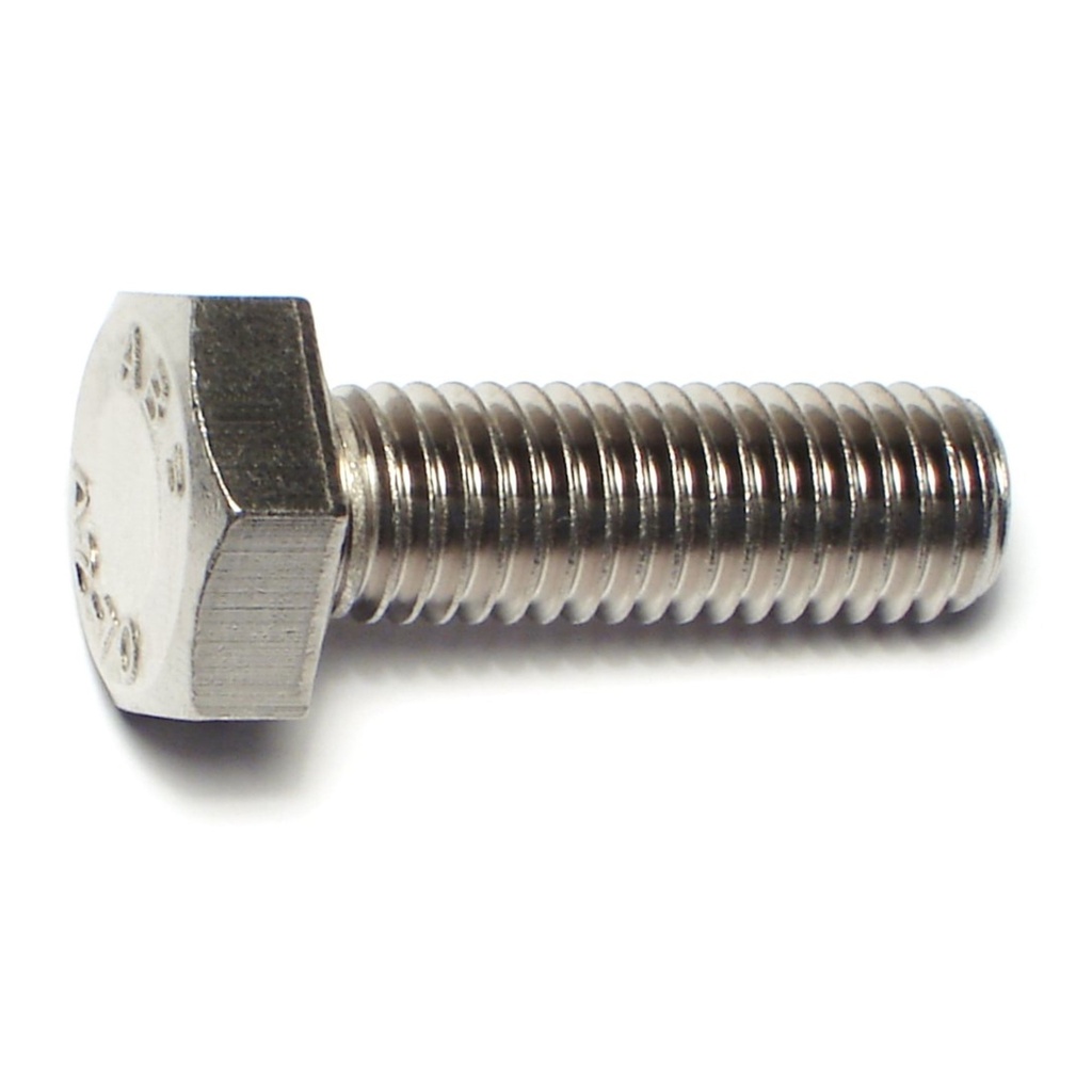 10mm-1.5 x 30 Hex Cap Screw SS