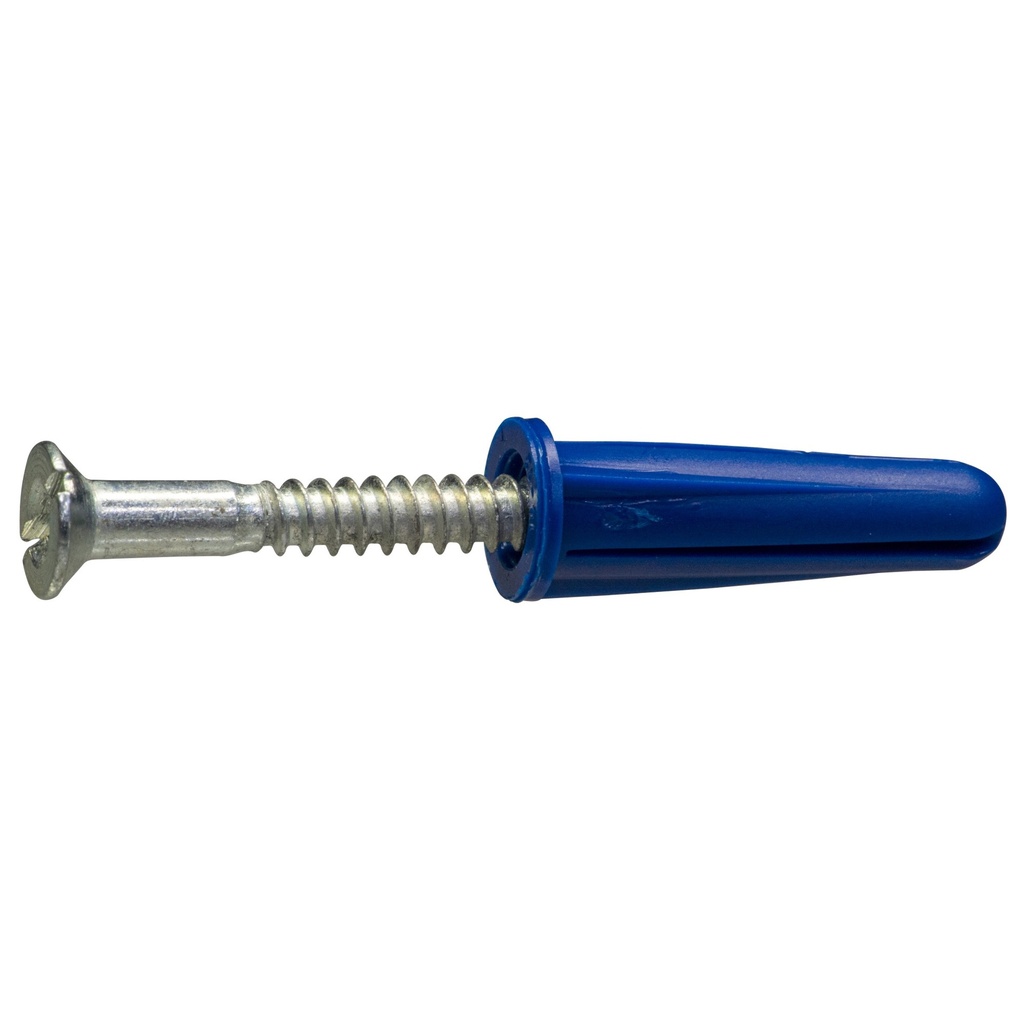8 x 1-1/2 Tap Wood Screw w/Anc