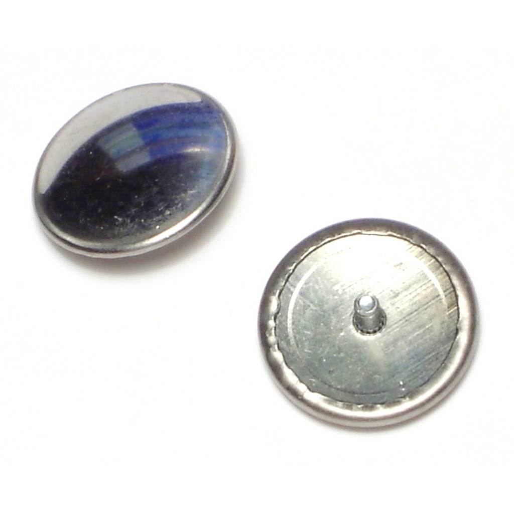 3/4 Chrometint Rosette Bud Stud