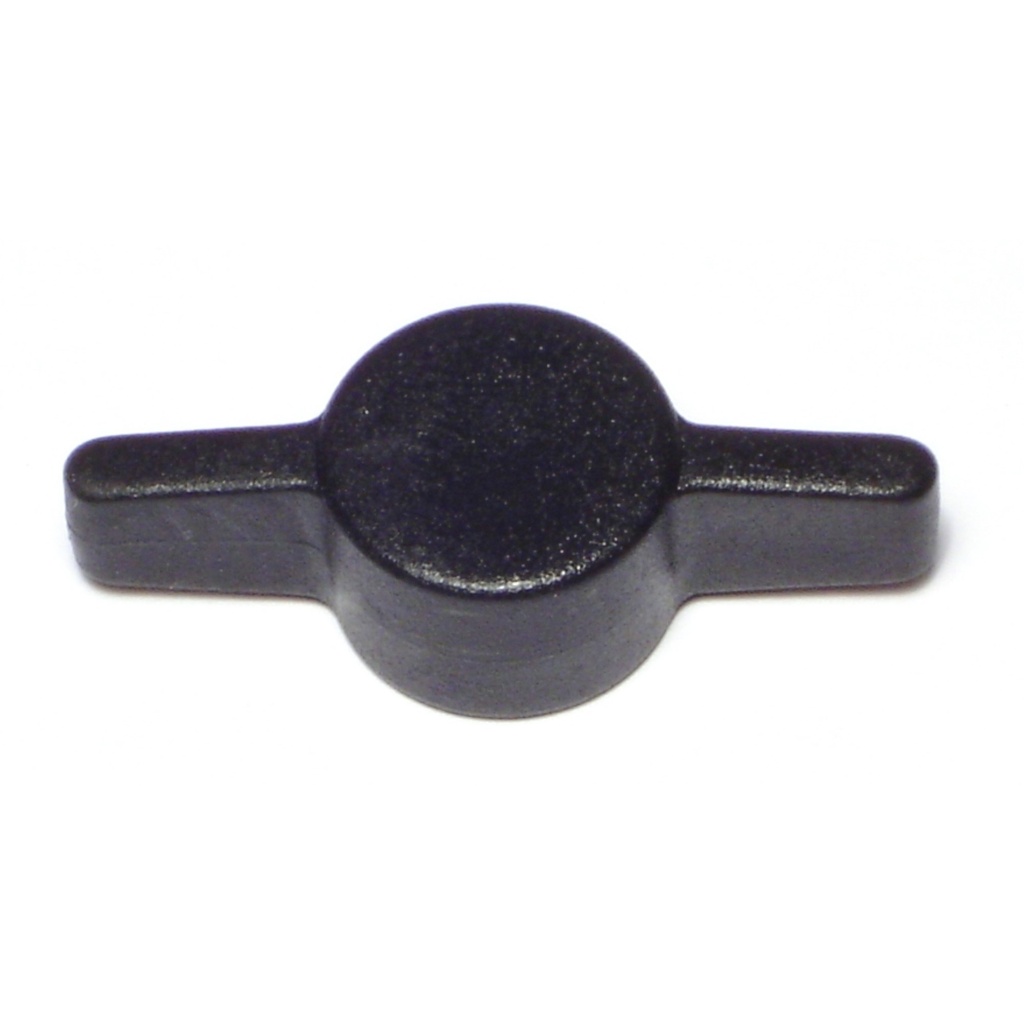 3/8 Black Tee Thumb Knob