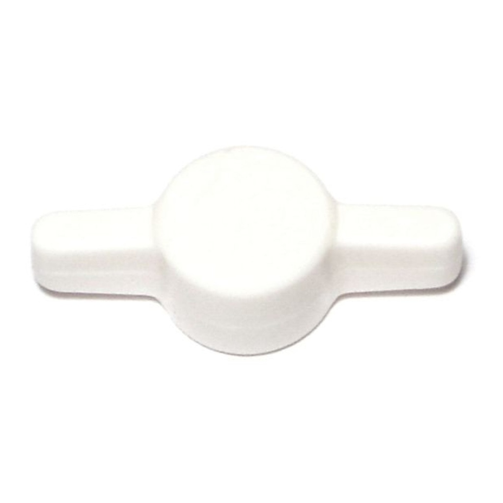 [MF70886] 1/4 White Tee Thumb Knob