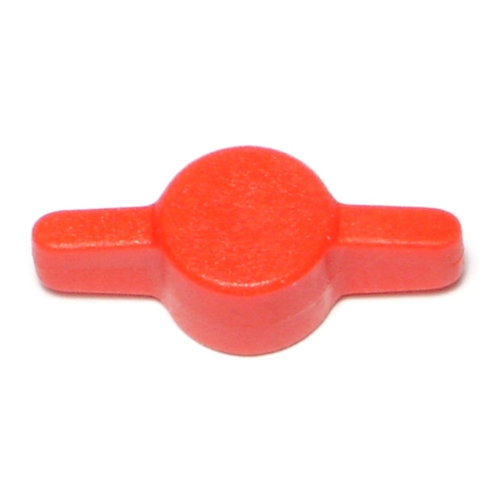 1/4 Red Tee Thumb Knob