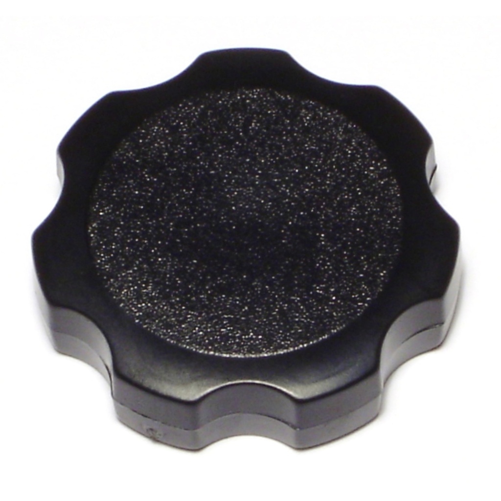 1/4 Black Flowerette Screw